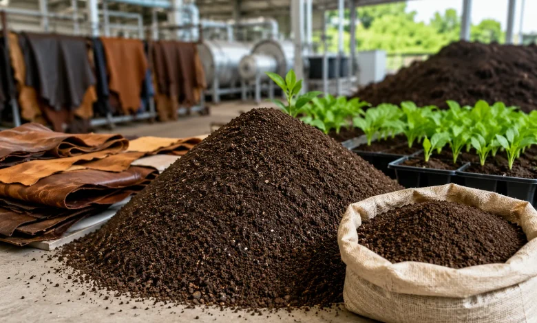JBS Couros transforma resíduos em fertilizantes