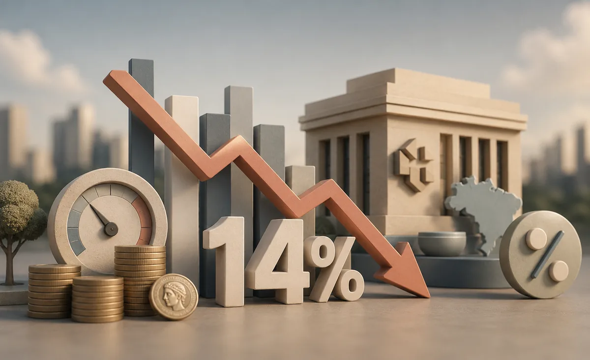 Copom reduz taxa Selic para 14% ao ano 2 Copom reduz taxa Selic para 14% ao ano