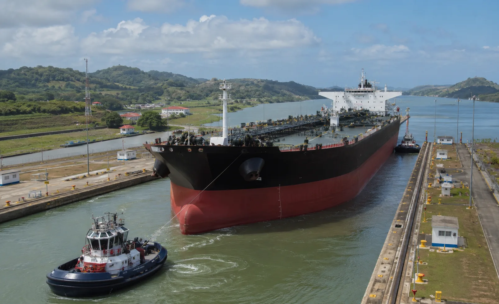 Petroleiro paga R$ 27,5 milhões para cruzar Canal do Panamá