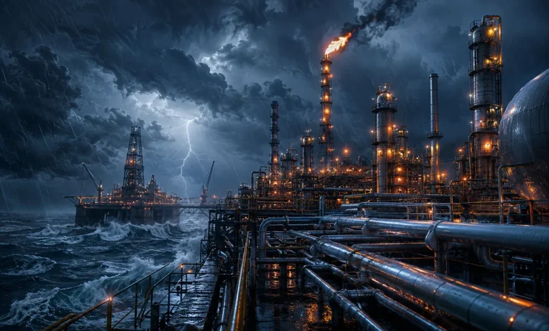 Gigantes do petróleo lucram US$ 93 bilhões com guerra e crise climática