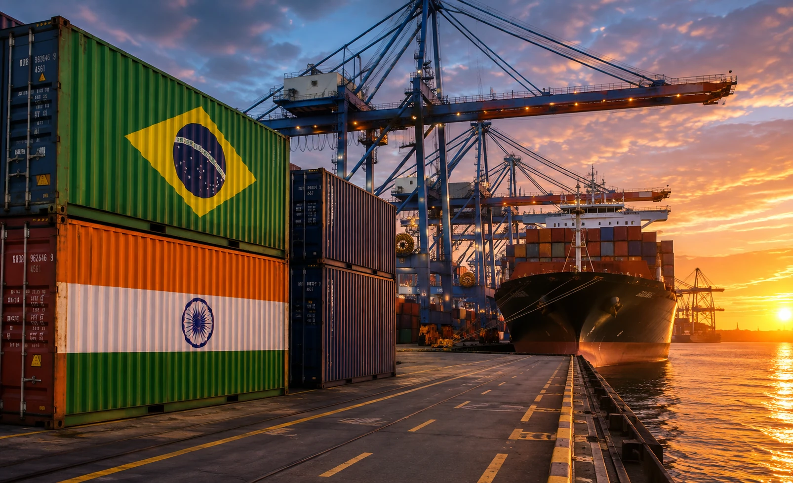 Brasil firma memorando de entendimento com a Índia para novos negócios