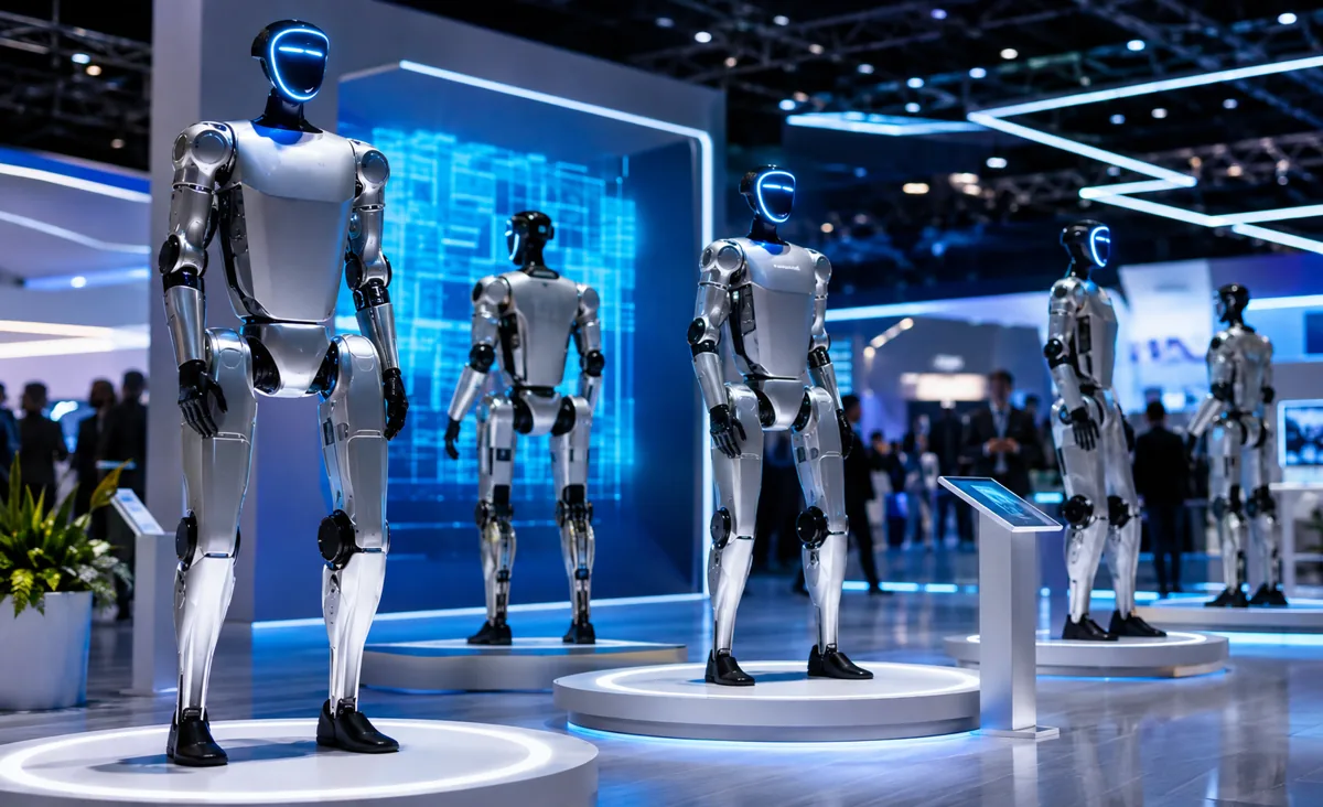 Conferência Mundial de Robótica destaca humanoides em Pequim 2 Conferência Mundial de Robótica destaca humanoides em Pequim
