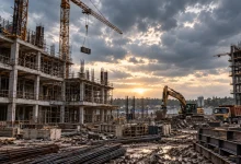 Preços da construção variam 0,44% em agosto