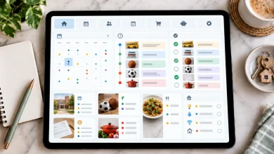 Google transforma CC em assistente para organizar rotinas familiares 2 Painel digital com planejamento familiar