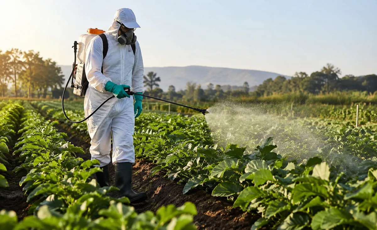 Intoxicação por pesticidas atinge até 46% dos trabalhadores rurais 2 Intoxicação por pesticidas atinge até 46% dos trabalhadores rurais
