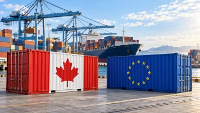 Primeiro-ministro do Canadá apoia plano para país virar membro associado da UE 2 Primeiro-ministro do Canadá apoia plano para país virar membro associado da UE