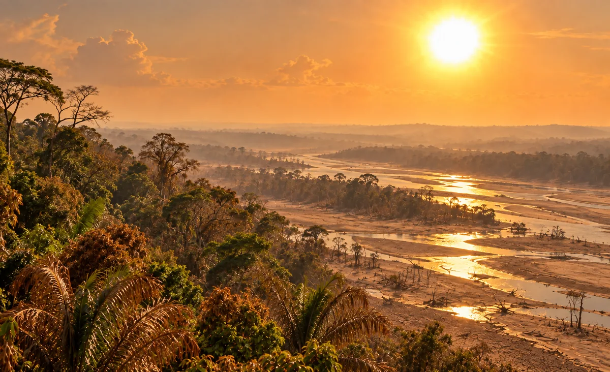 Calor extremo avança sobre a Amazônia preservada