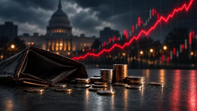 Déficit orçamentário dos EUA atinge maior nível em cinco anos 2 Déficit orçamentário dos EUA atinge maior nível em cinco anos