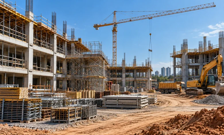 Preços da construção variam 0,30% em setembro