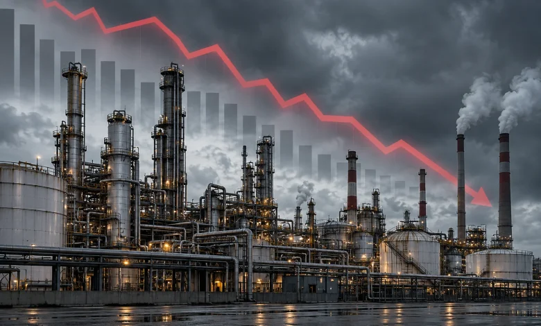 Produção industrial cai 0,6% em agosto após alta em julho