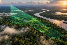 Missão da NASA mapeia estoque de carbono em áreas da Amazônia