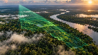 Missão da NASA mapeia estoque de carbono em áreas da Amazônia