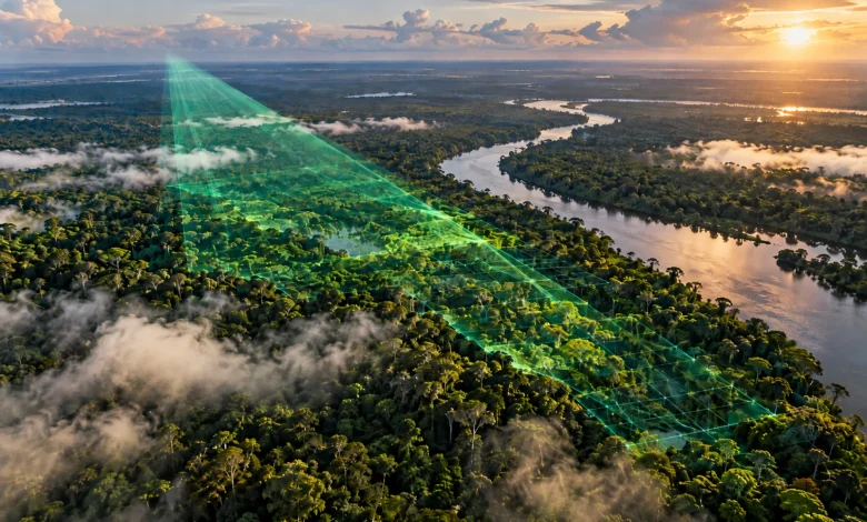 Missão da NASA mapeia estoque de carbono em áreas da Amazônia