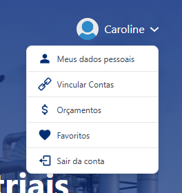 Barra Anti Pânico azul