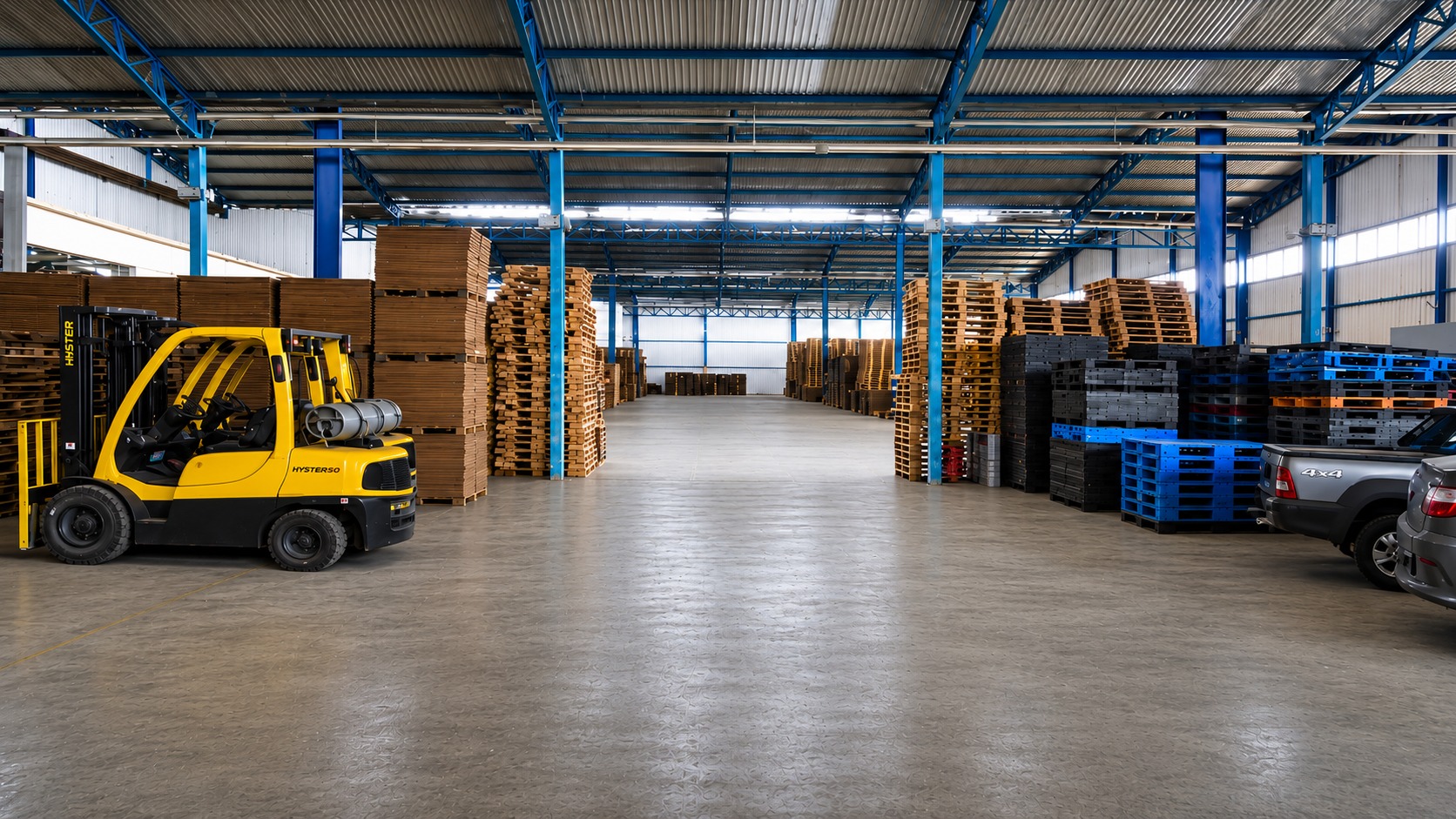Recuperação, Conserto e Manutenção de Pallets de Madeira