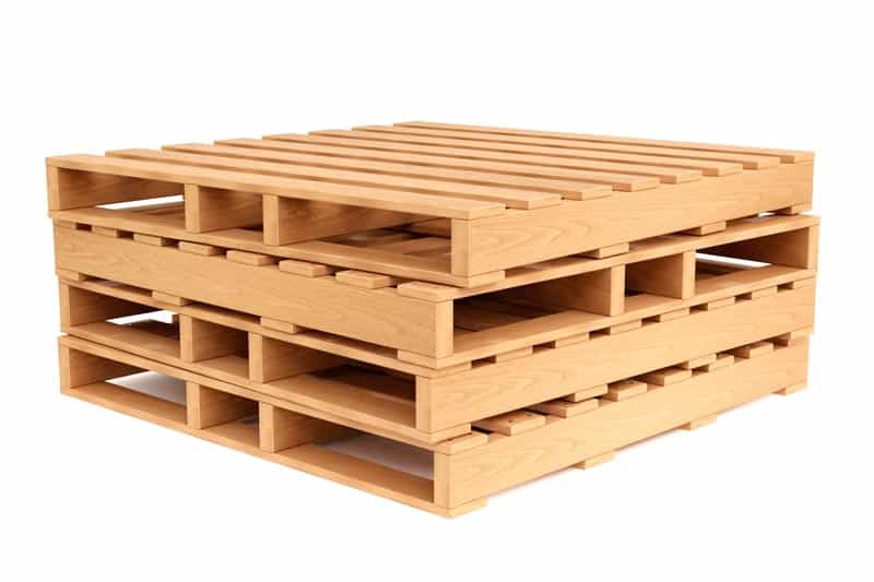 Pallet de madeira sob medida