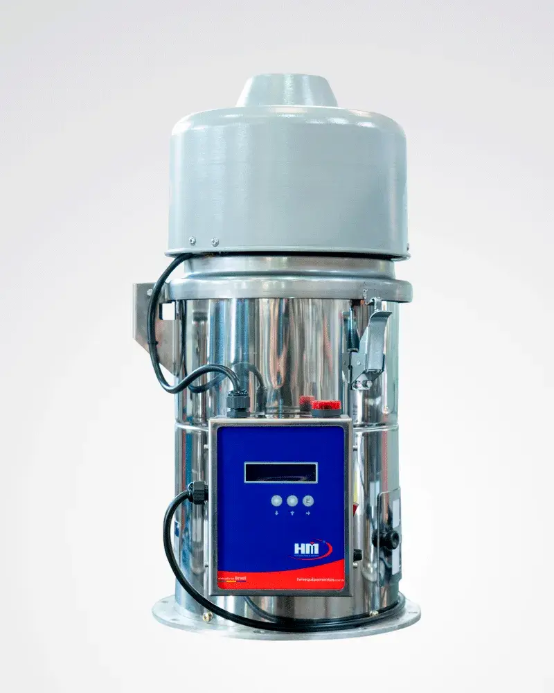 Equipamentos periféricos para indústria de transformação de resinas plásticas.