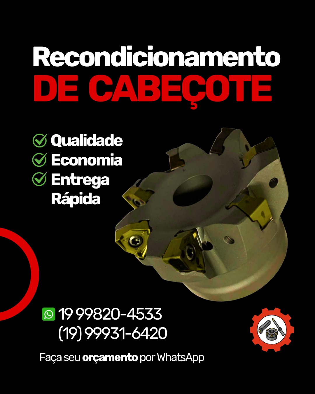 Fabricação e Recuperação de Ferramentas de Usinagem Industrial