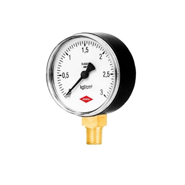 manômetro para compressor