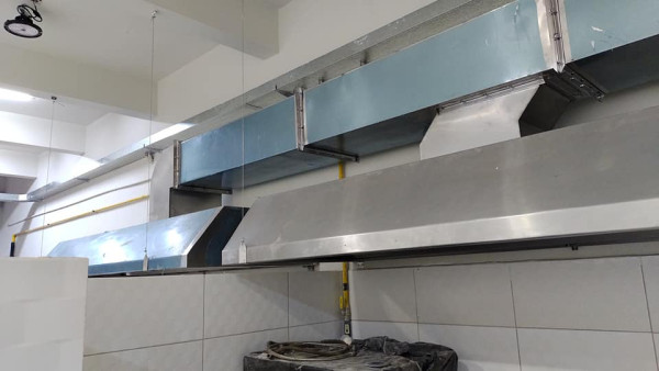 Caixa Plena Em Aço Inoxidável Para Coifa