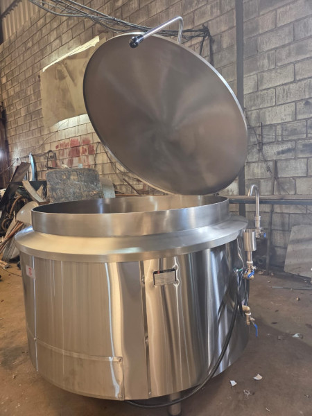 Caldeirão Industrial 500 Litros Para Cozinha