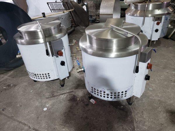Caldeirão Industrial Em Aço Inoxidável