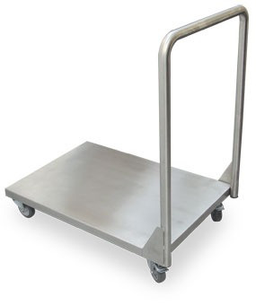 Carro Auxiliar 1 Plano Aço Inox