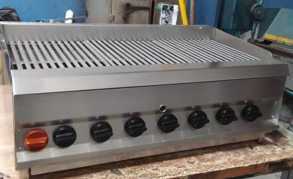 Chapa Inox Para Grelhados A Gás