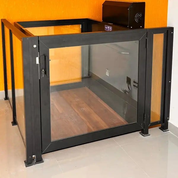 Elevador Residencial Com Portão Automático