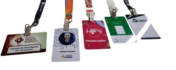 Crachá Identificação Personalizado