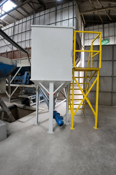 descarregador big bag silo pulmão