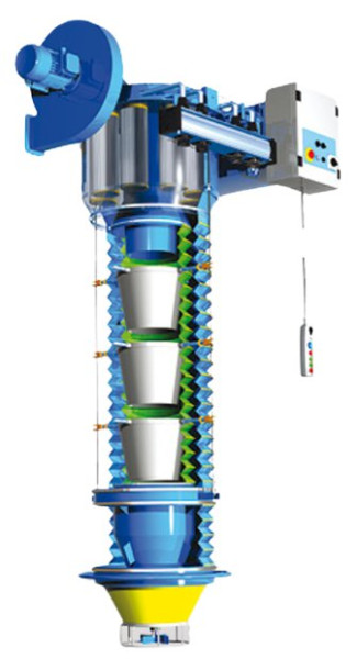 tromba de carregamento de caminhao