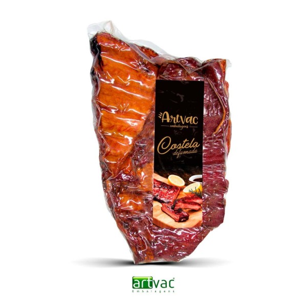 Embalagem a vácuo para carne suína