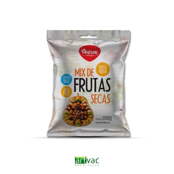 Embalagem a vácuo para frutas secas