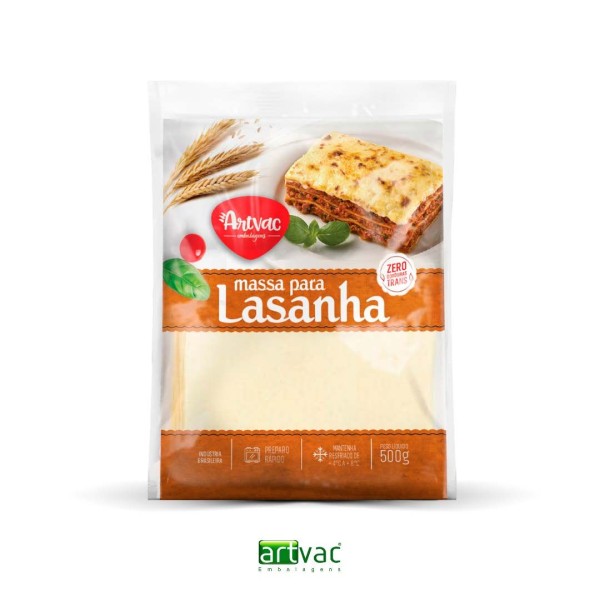 Embalagem a vácuo para produtos congelados