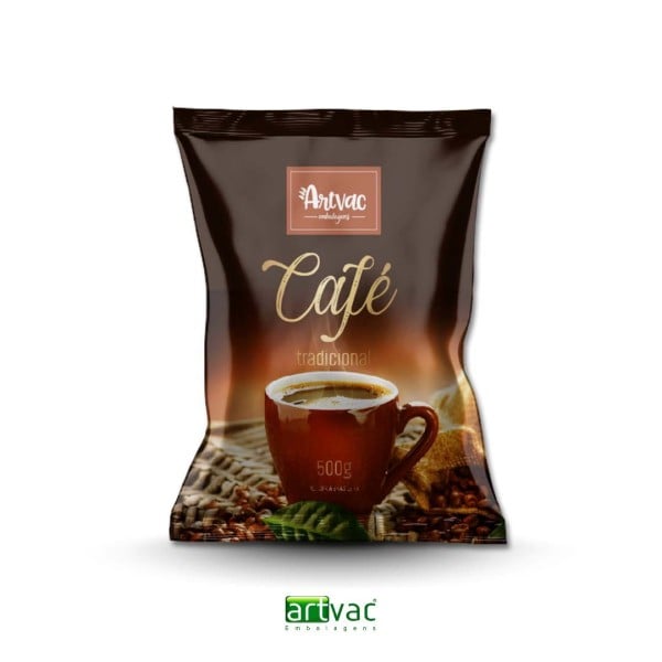 Embalagem laminada para café moído