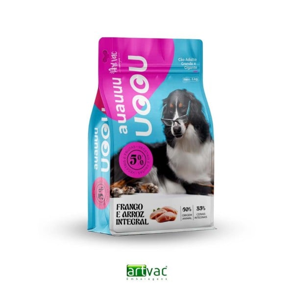 Embalagem laminada para pets