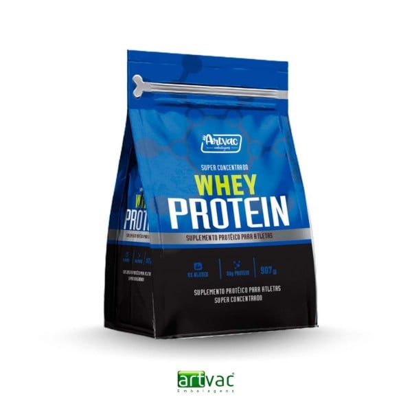 Embalagem laminada para whey