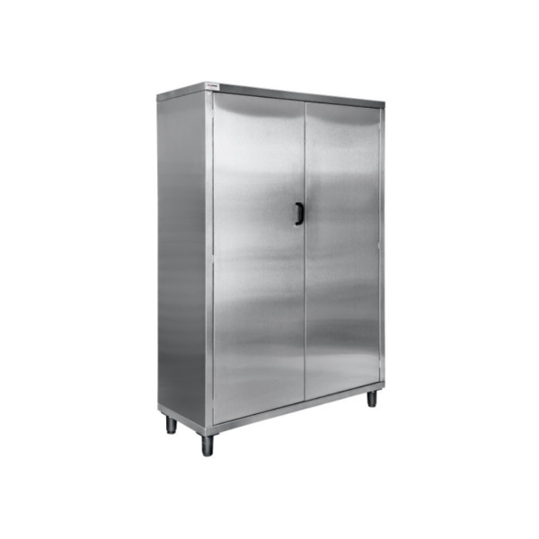 Armário Vertical De Materiais De Limpeza Em Aço Inox