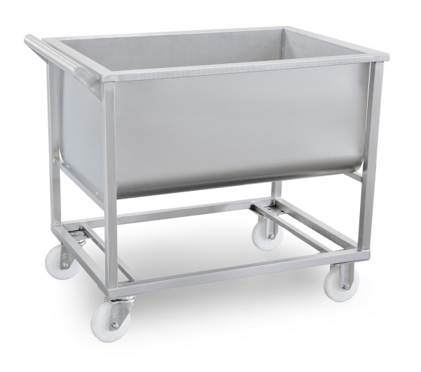 Carro Cuba Aço Inox 180 Litros