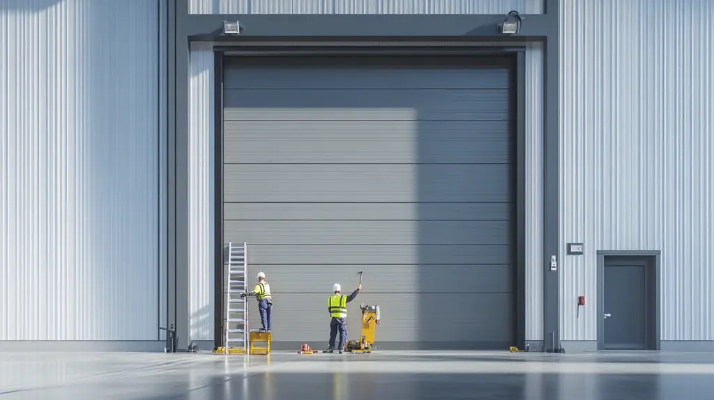 Automatização de porta de aço