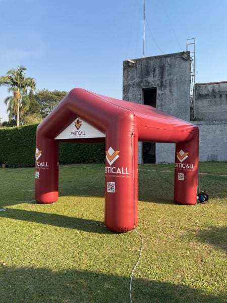 Tenda Inflável Com Logo