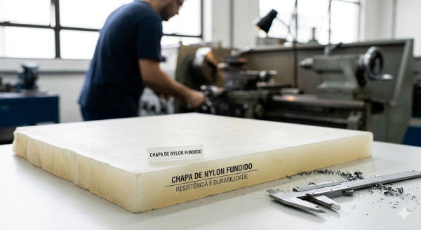 Chapa De Nylon Fundido