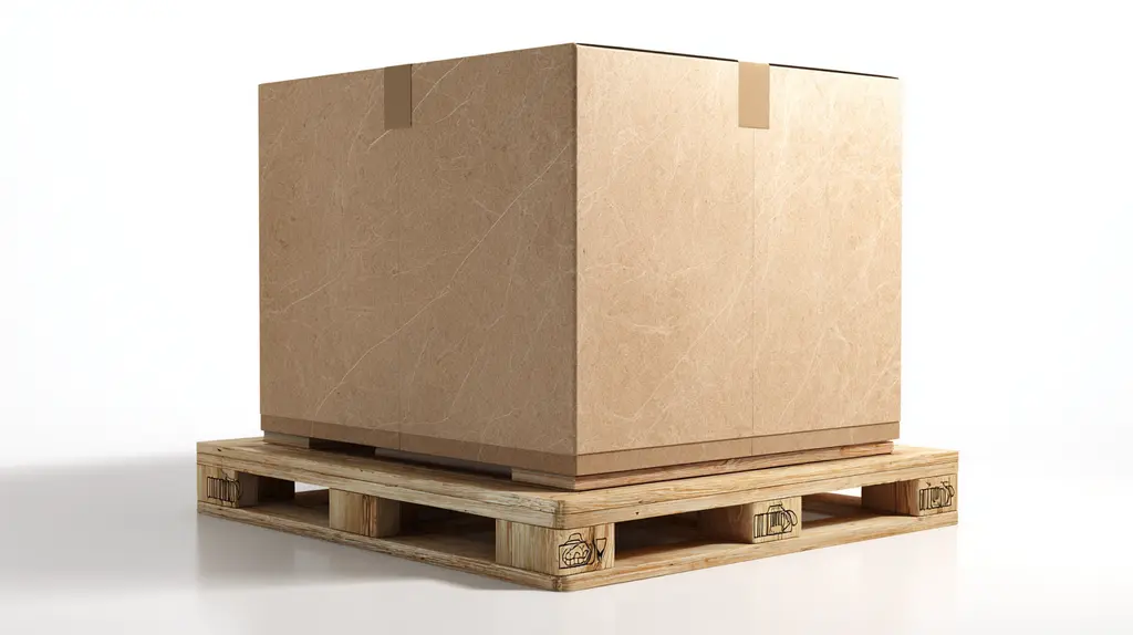 Box Pallet com Tampa