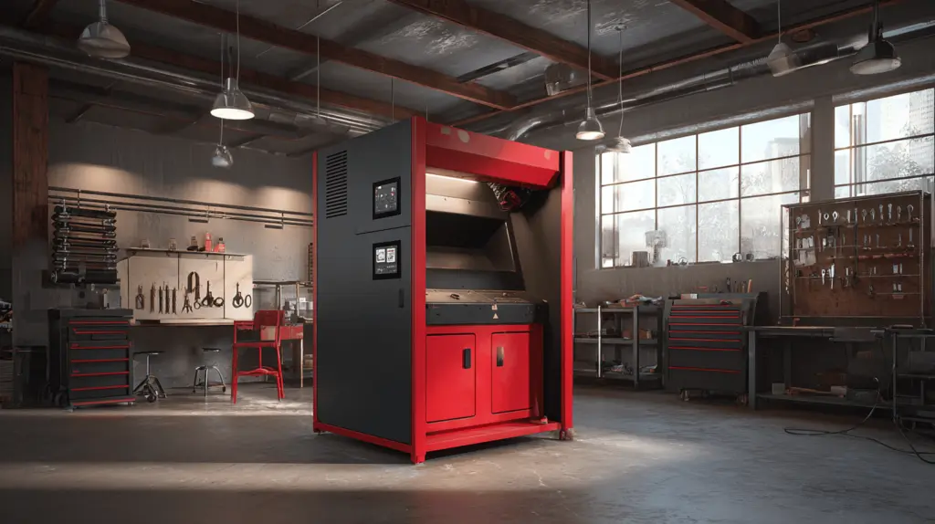 Cabine de Jateamento Industrial
