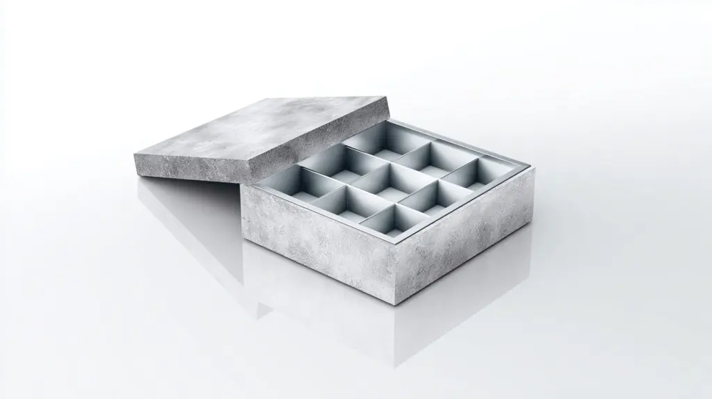Caixa de decantação em aço inox