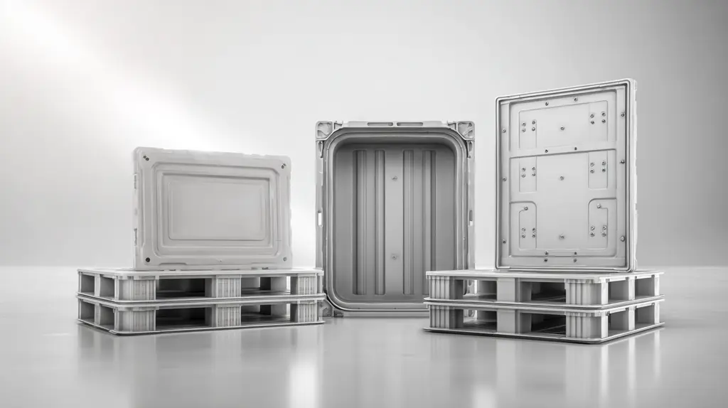 Caixa Pallet Rotomoldada para Transporte