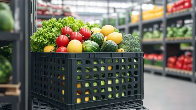 Caixa plástica para frutas preço