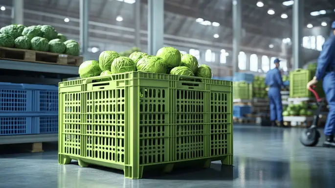 Caixa plástica para hortifruti