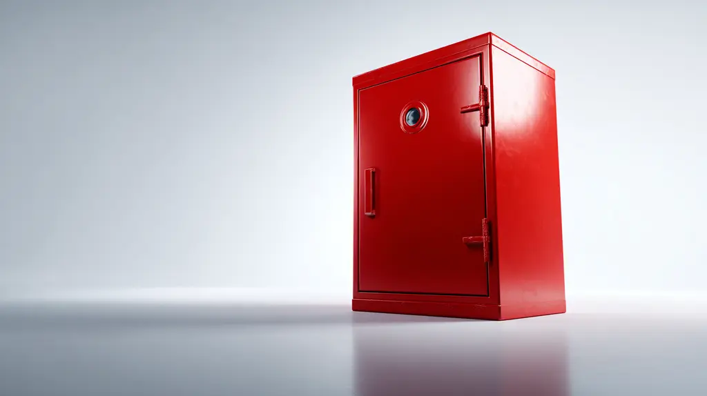 Caixas de Suporte em Plástico para Extintores